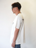 TURN ME ON WEST COAST SINGLE TWIN SLIDERS CLUB Tee White