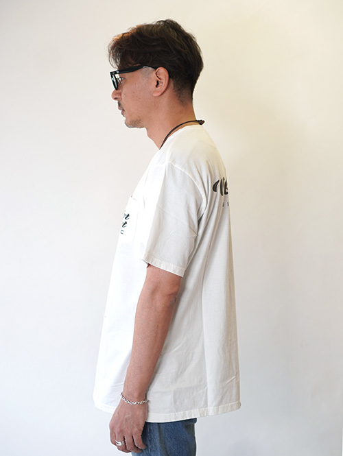 TURN ME ON WEST COAST SINGLE TWIN SLIDERS CLUB Tee White