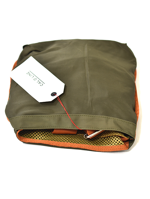 CAL O LINE × Dip コラボ マーケットバッグ Olive