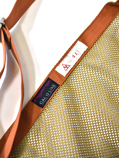 CAL O LINE × Dip コラボ マーケットバッグ Olive