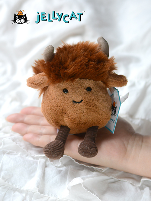 Amuseabean Highland Cow　ハイランド カウ　うし 牛　ぬいぐるみ