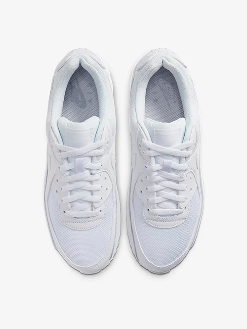 Nike Air Max 90ホワイト/ホワイト/ウルフグレー/ホワイト(CN8490-100)