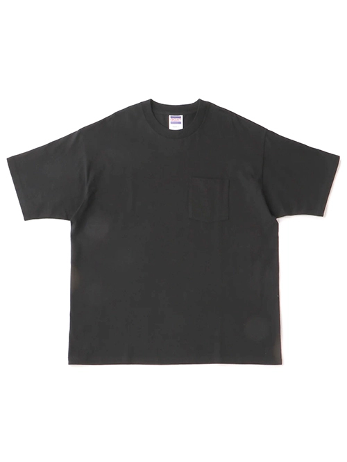 GOAT(ゴート)7oz SHORT SLEEVE POCKET TEE - Black