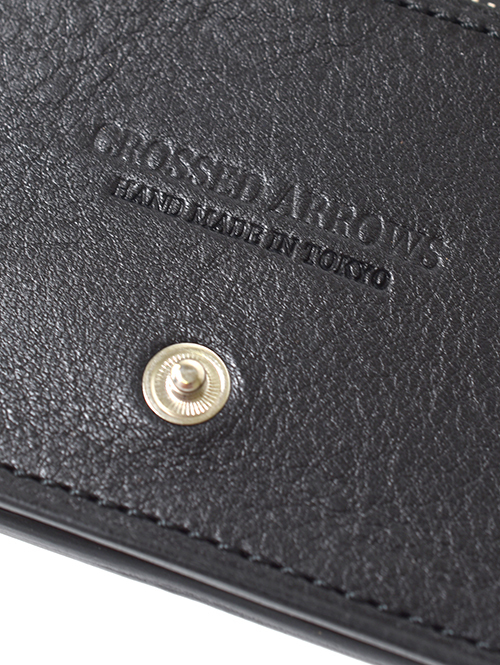 CROSSED ARROWS アリゾナレザー インディアンコンチョタイプ トラッカーウォレット (BLACK)