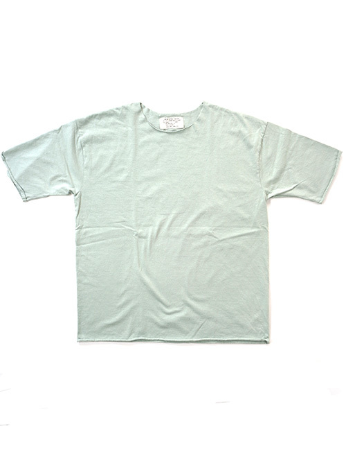 Grab in hollywood Heavy Weight Relax Fit All Cut Tee  - Pistachio