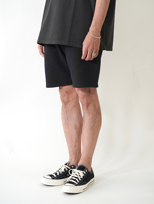 GOAT FLEECE SWEAT SHORTS 15.5OZ（スウェットショーツ15.5オンス）Black