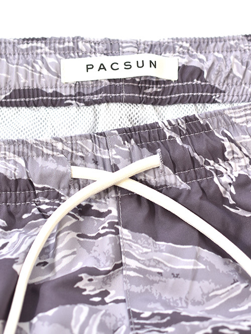 PACSUN 2WAY SWIM SHORTS CAMO