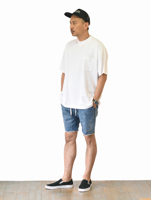 ZANEROBE Sureshot Denim Short - Blue Marble