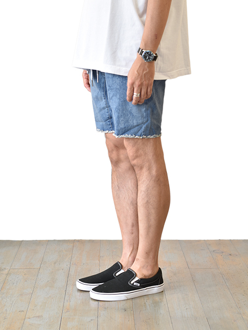 ZANEROBE Sureshot Denim Short - Blue Marble