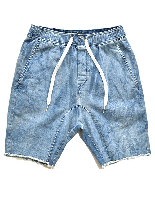 ZANEROBE Sureshot Denim Short - Blue Marble