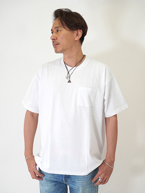 GOAT(ゴート)7oz POCKET TEE - White 再入荷