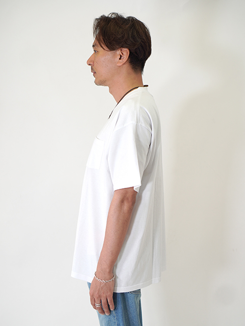 GOAT(ゴート)7oz POCKET TEE - White 再入荷