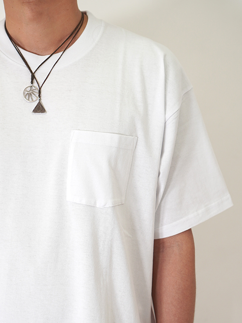 GOAT(ゴート)7oz POCKET TEE - White 再入荷