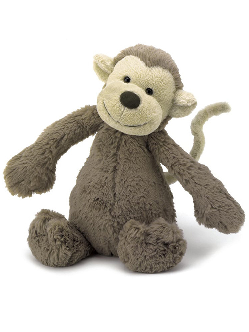 【Lサイズ】Jellycat Bashful Monkey Large ジェリーキャット バシュフルモンキー　36センチ さる　縫いぐるみ　サル