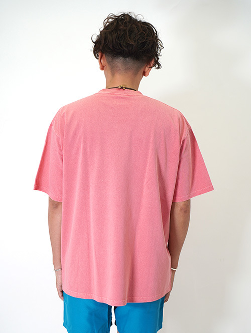 GOAT（ゴート）7oz PIGMENT DYE SHORT SLEEVE TEE - Water Melon 再入荷