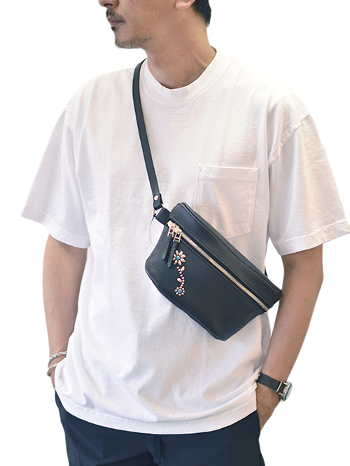 【オーダー生産 予約 】CROSSED ARROWS Mid Size Shoulder Bag