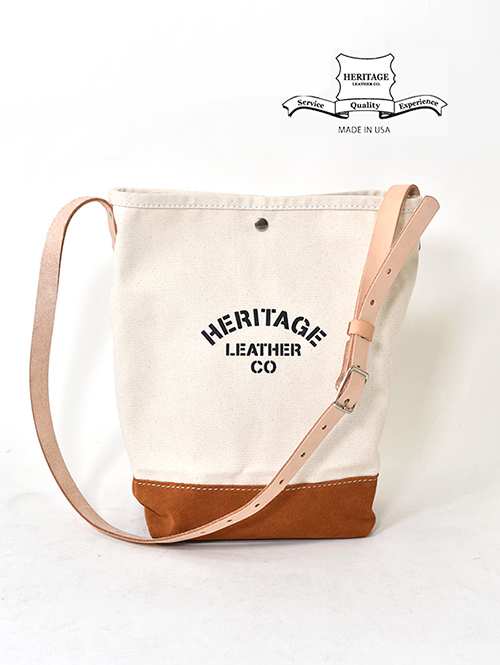 HERITAGE LEATHER CO.　Bucket Shoulder