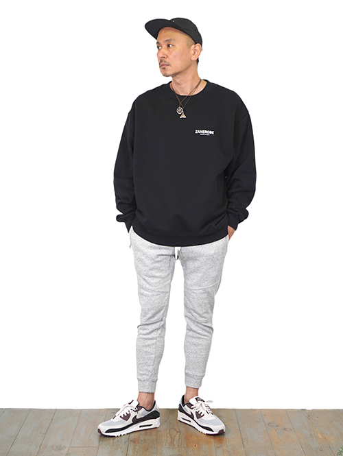 ZANEROBE(ゼインローブ日本モデル) Sureshot Orgo Fleece Jogger SPACE GREY NEP (701JP)