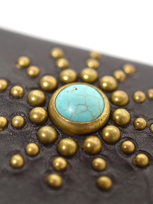 HTC(エイチティーシー)Wallet TYPE-2 SB2 13Turquoise D Brown