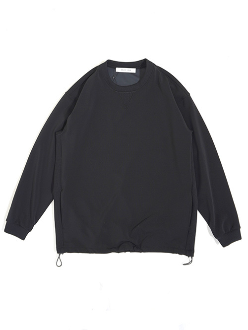 SALUTE HELM マットストレッチ ダンボールクルー - Black (83502)