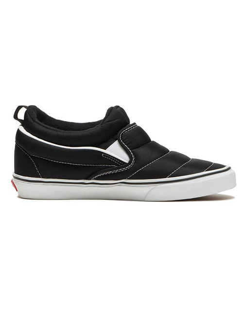 VANS USA SLIP-ON MID スリッポンミッド VN0009QUBA2 BLACK/WHITE