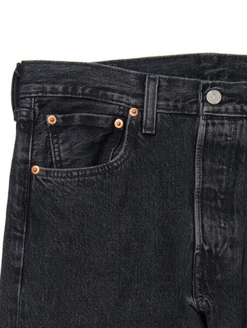 Levis 501 Black Denim CRASH COURSES
