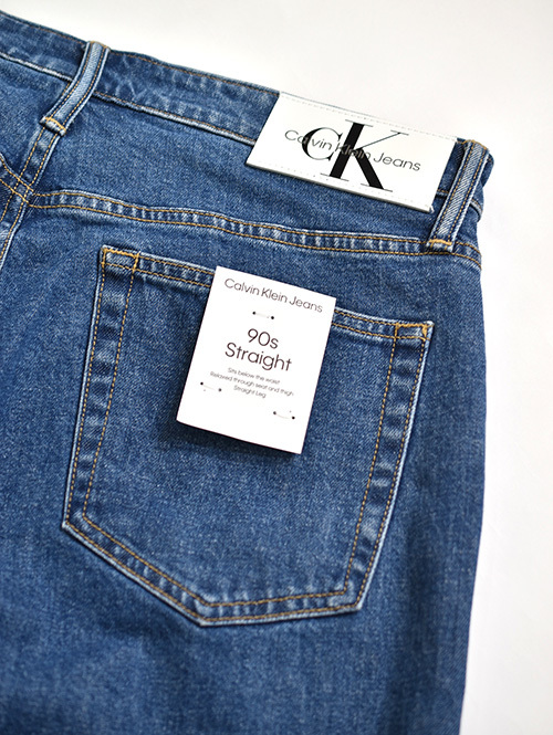 Calvin Klein Jeans 90s Straight - Blue