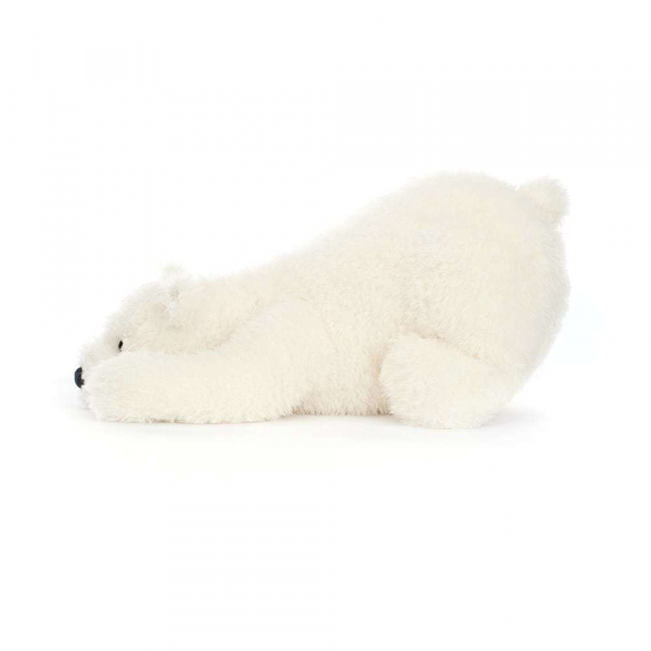 Nozzy Polar Bear　しろくま　寝た 白くま　ねそべった シロクマ ぬいぐるみ
