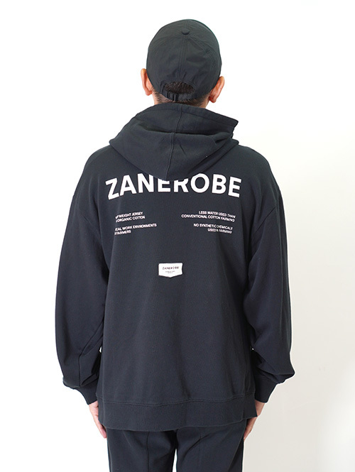 ZANEROBE 限定 label Orgo Hood Sweat(403)