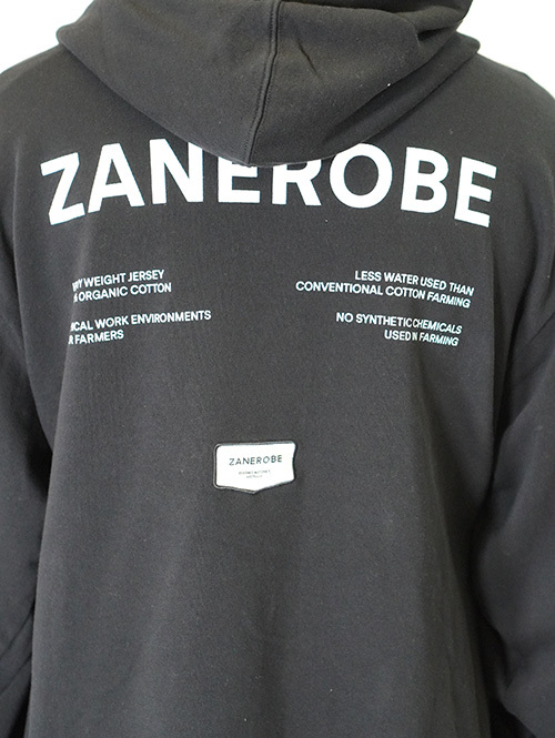 ZANEROBE 限定 label Orgo Hood Sweat(403)