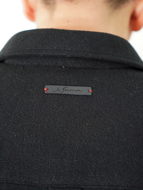 SSEINSE Flannel Work Shirts Black
