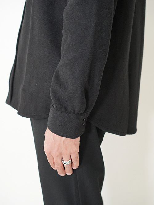 SSEINSE Flannel Work Shirts Black