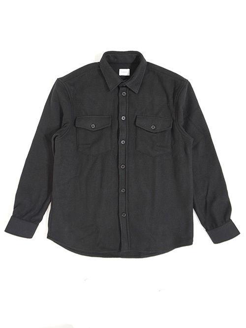 SSEINSE Flannel Work Shirts Black