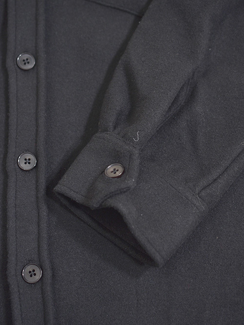 SSEINSE Flannel Work Shirts Black