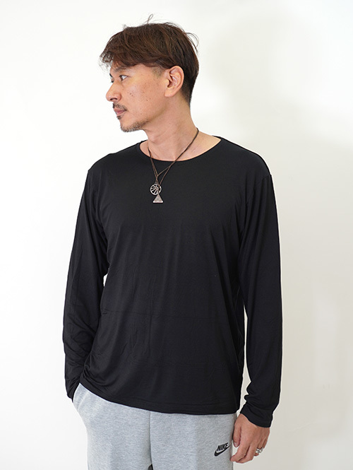 BOODY ロングスリーブ Tシャツ - Black