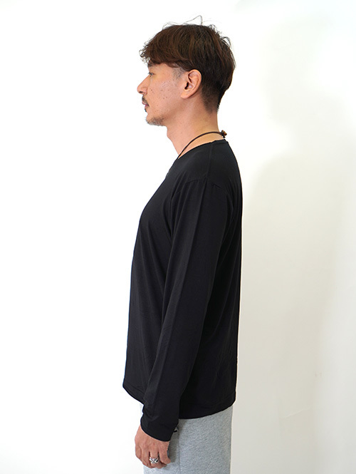 BOODY ロングスリーブ Tシャツ - Black