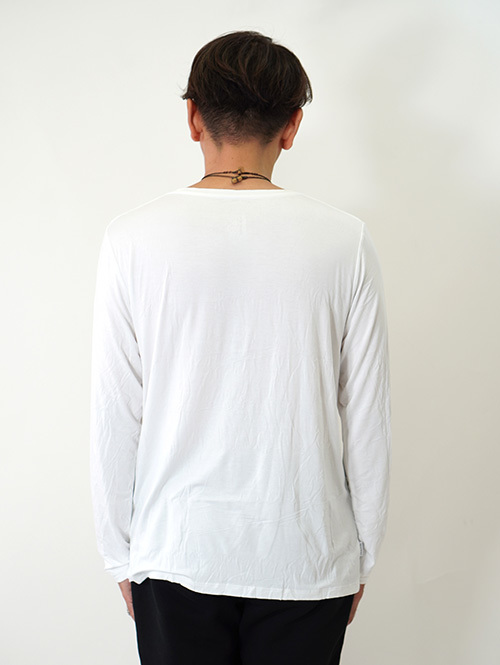 BOODY ロングスリーブ Tシャツ - White