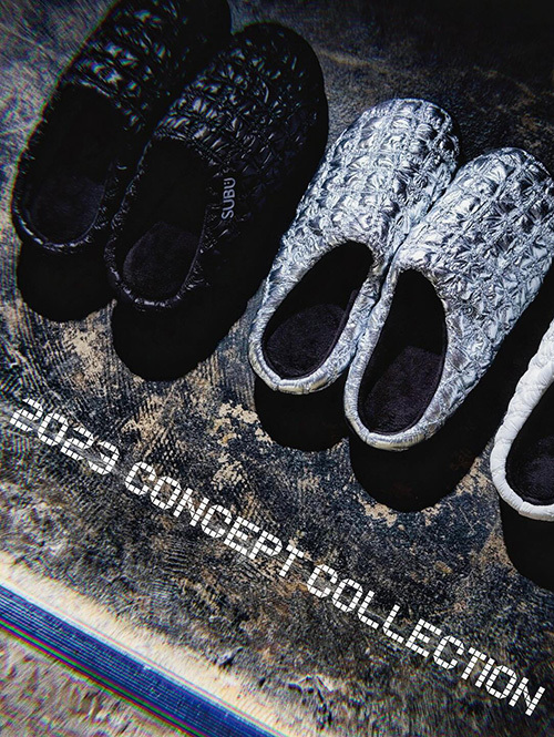 SUBU Winter Sandal 限定コンセプトモデル BUMPY SILVER を通販 | ETOFFE