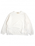 GRAB IN HOLLYWOOD　Vintage French Terry Relax Crew - Ecru