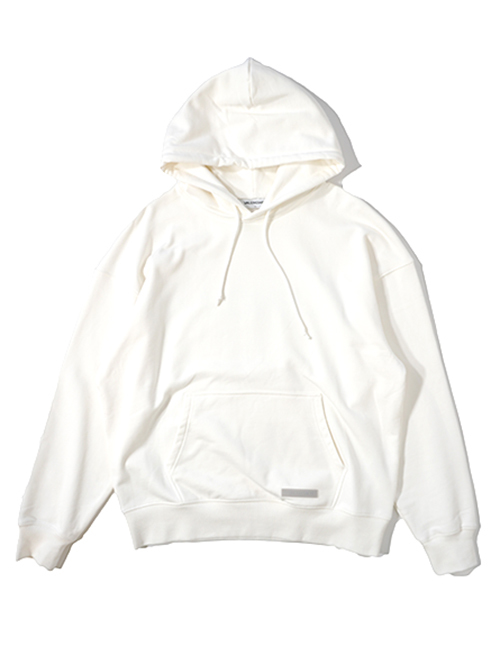 VALENCIANO ESENCIALES LOGO HOODIE Off White