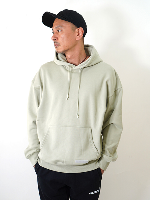 VALENCIANO ESENCIALES LOGO HOODIE Moss Green