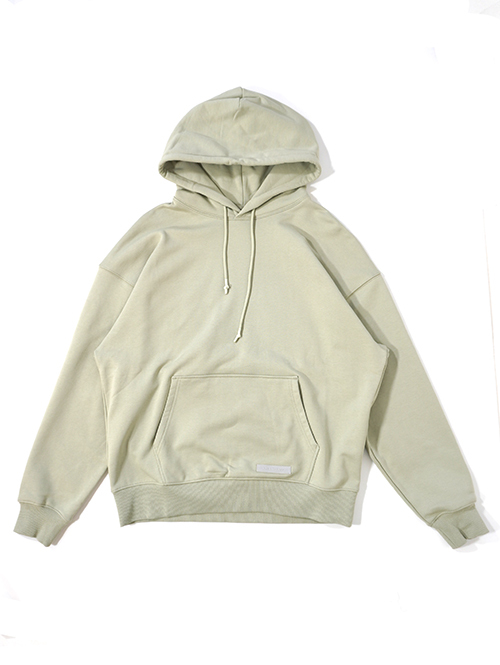 VALENCIANO ESENCIALES LOGO HOODIE Moss Green