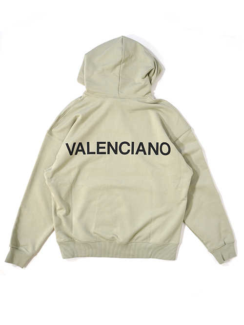 VALENCIANO ESENCIALES LOGO HOODIE Moss Green