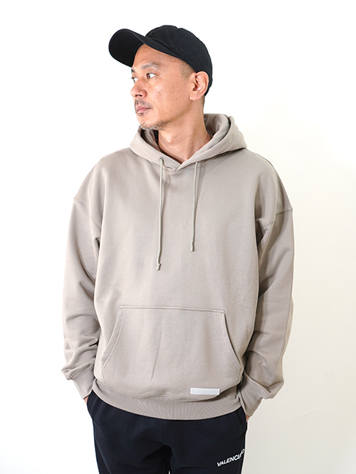 VALENCIANO ESENCIALES LOGO HOODIE Taupe