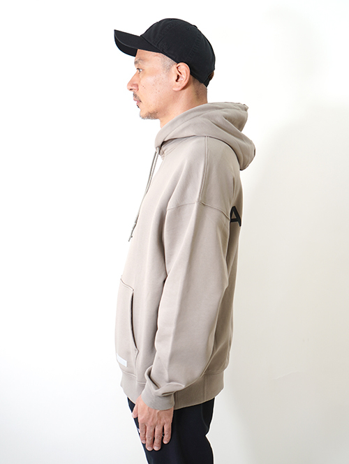 VALENCIANO ESENCIALES LOGO HOODIE Taupe