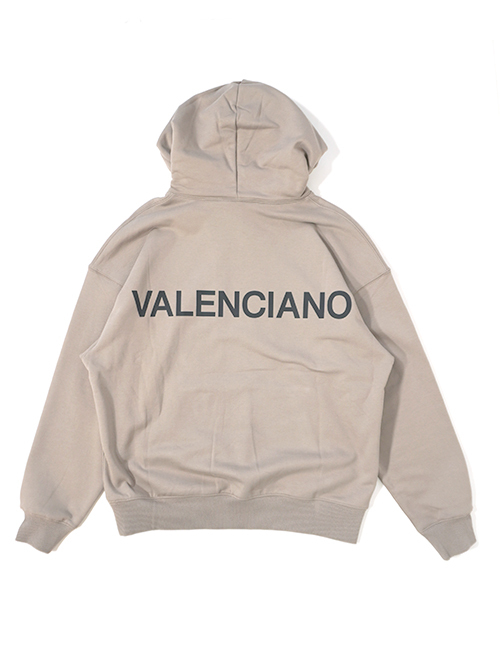 VALENCIANO ESENCIALES LOGO HOODIE Taupe