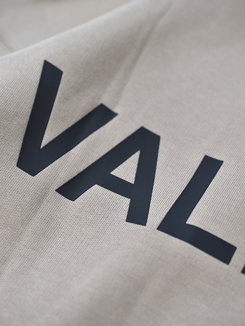 VALENCIANO ESENCIALES LOGO HOODIE Taupe