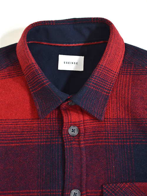 SSEINSE Flannel Check Work Shirts Restock