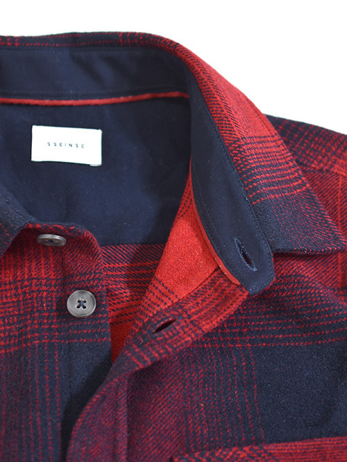 SSEINSE Flannel Check Work Shirts Restock