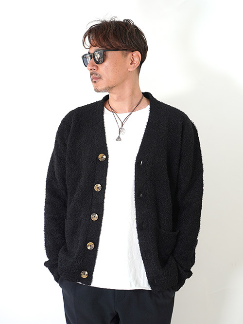 SSEINSE シャギーニット カーディガン
